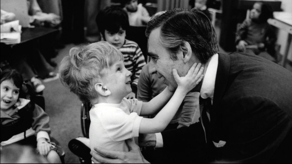 Mr. Rogers Helping Others
